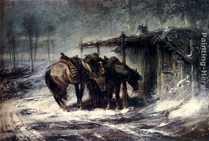 Adolf Schreyer Wallachian Blizzard